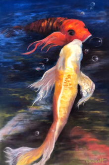 A Coy Kiss-SOLD